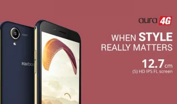 कार्बन ने भारतीय बाजार में लॉन्‍च किया सस्‍ता स्‍मार्टफोन Aura 4G, कीमत 5,290 रुपए- India TV Paisa