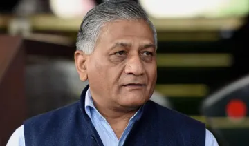 Minister of State for External Affairs Gen VK Singh- India TV Hindi