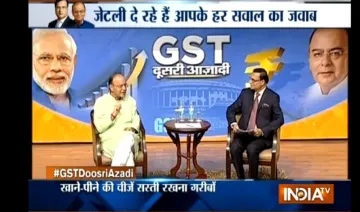 GST Doosri Azadi: वित्त मंत्री अरुण जेटली ने बताया GST में क्यों रखी गई हैं टैक्‍स की चार दरें, यह है वजह- India TV Paisa