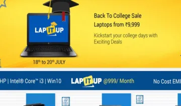 फ्लिपकार्ट और अमेजन पर लगी है लैपटॉप की सेल, 9,999 रुपए से है कीमत की शुरुआत- India TV Paisa