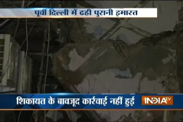 Building collapse in east delhi- India TV Hindi