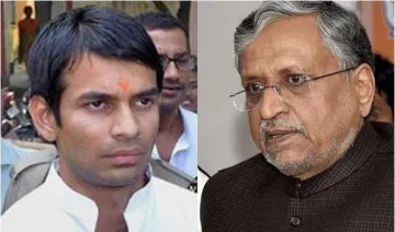 Sushil Modi and Tej pratap- India TV Hindi