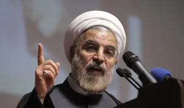 iran President Hassan Rouhani warned America on oath- India TV Hindi