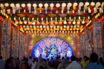 Durga Puja Pandal,Delhi,Noida,Gurgaon- India TV Hindi