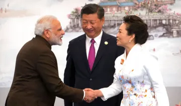 Narendra Modi, Xi Jinping and Peng Li Yuan | AP Photo- India TV Hindi