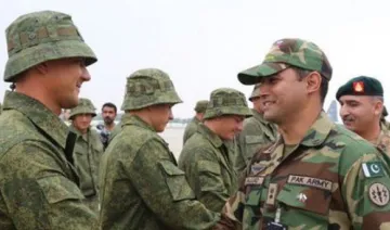 Pak and Russian Army- India TV Hindi