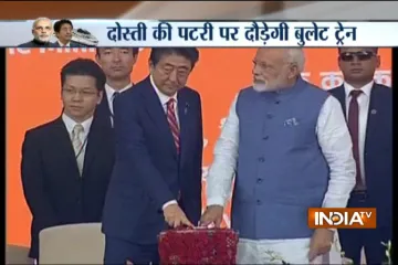 Modi-Abe-Bullet- India TV Hindi