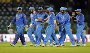 Indian players leave the filed at the end of Sri Lankan...- India TV Hindi