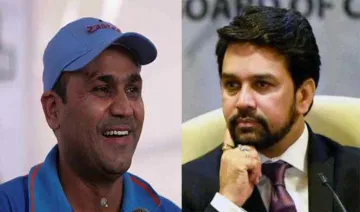 Sehwag, Anurag Thakur- India TV Hindi