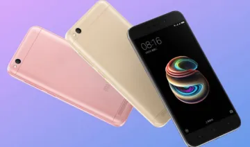 Xiaomi ने लॉन्‍च किया Redmi 5A स्‍मार्टफोन, 8 दिन तक चलने वाली बैटरी से लैस इस मोबाइल की कीमत है 6,000 रुपए- India TV Paisa