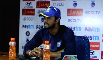 Sri Lanka skipper Dinesh Chandimal blamed his batsmen for...- India TV Hindi