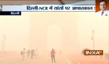Rajat Sharma Blog on smog- India TV Hindi