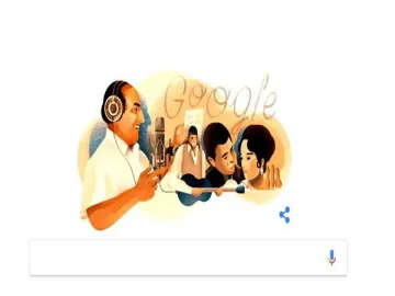 Google celebrates Mohammed Rafi's 93rd birthday- India TV Hindi