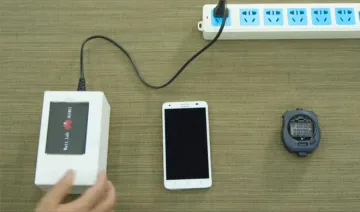 Huawei quick charge technology | Pic: Huawei YouTube grab- India TV Hindi