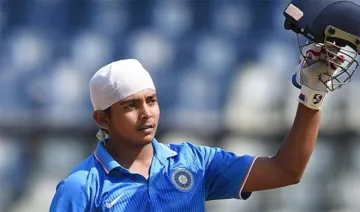 Prithvi Shaw | PTI Photo- India TV Hindi