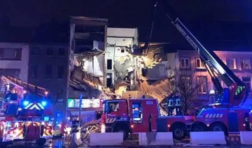 Belgian building collapses 20 injured- India TV Hindi