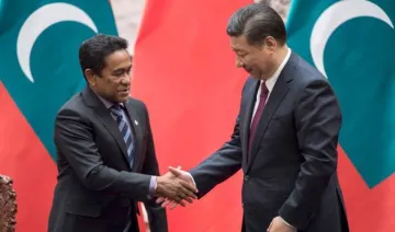 Abdulla Yameen and Xi Jinping | AP Photo- India TV Hindi