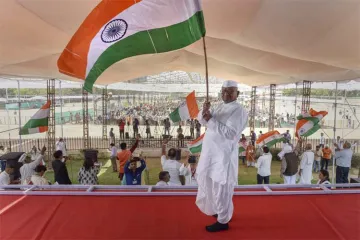 Anna Hazare Hunger Strike- India TV Hindi