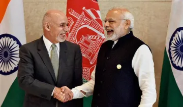 Prime Minister Narendra Modi and Afghan President Ashraf Ghani | AP Photo- India TV Hindi