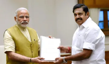 Prime Minister Narendra Modi and Tamil Nadu CM Palanisamy | PTI Photo- India TV Hindi