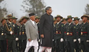 Pak PM Abbasi meets Oli on 2-day Nepal visit to revive...- India TV Hindi