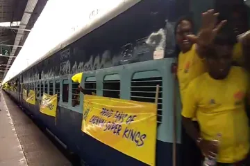 <p>CSK special Train</p>- India TV Hindi