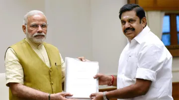 Tamil Nadu CM Palanisamy with Prime Minister Narendra Modi | PTI- India TV Hindi