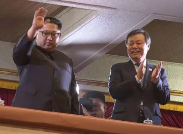 <p>Kim Jong Un attend South Korean pop concert</p>- India TV Hindi