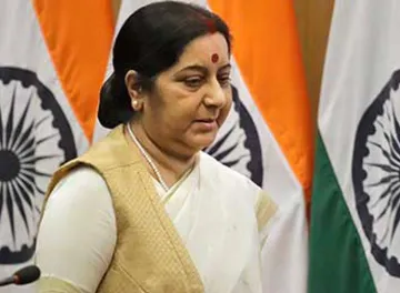 <p>Sushma Swaraj meets Mongolian PM discusses issues of...- India TV Hindi