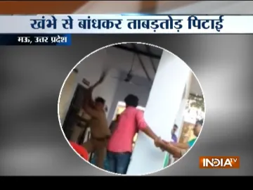 <p>थाने के बाहर आरोपी की...- India TV Hindi