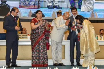 <p>National Award 2018</p>- India TV Hindi