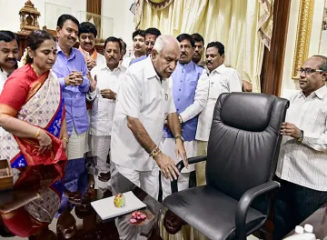 <p>Newly sworn-in Karnataka Chief Minister B. S....- India TV Hindi