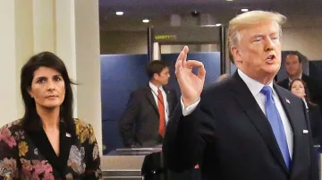 Nikki Haley and Donald Trump | AP Photo- India TV Hindi
