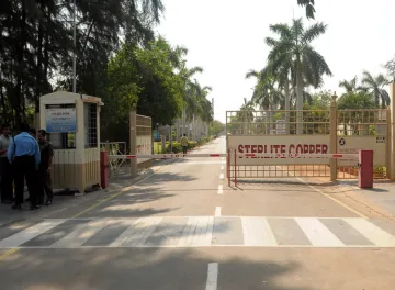 <p>Vedanta's Sterlite Copper unit ,in Tuticorin</p>- India TV Hindi