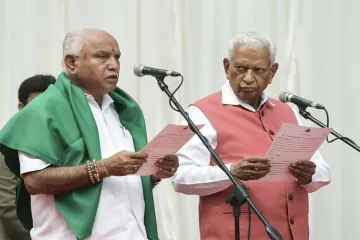 Bengaluru: BJP's B. S. Yeddyurappa - India TV Hindi