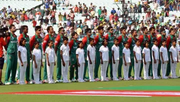 <p>File pic of Bangladesh Cricket Team</p>- India TV Hindi
