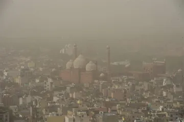 Delhi dust pollution- India TV Hindi