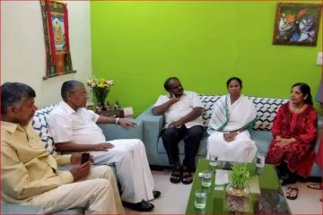 Four Chief Ministers at Kejriwal Residence- India TV Hindi