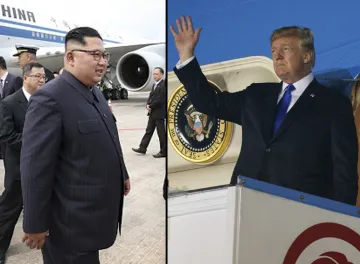 <p>North Korean leader Kim Jong Un and US President Donald...- India TV Hindi