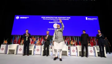 PM Modi in AIIB Meeting- India TV Paisa