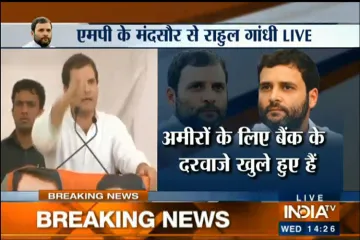 Rahul gandhi rally live- India TV Hindi