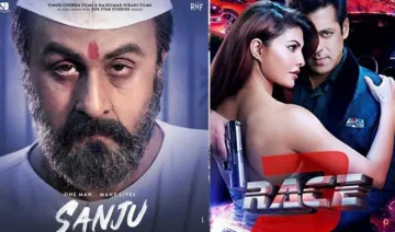 <p>रेस 3 vs संजू</p>- India TV Hindi