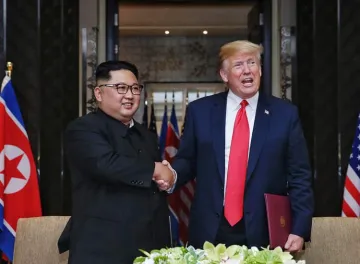 <p>Trump invites Kim jong un to visit Washington Korean...- India TV Hindi