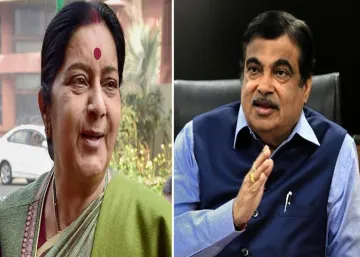 <p>sushma swaraj and nitin gadkari</p>- India TV Hindi