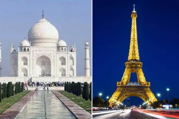 Eiffel Tower nothing compared to Taj Mahal but draws eight times more crowd- India TV Hindi