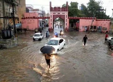 <p><br />Chances of heavy rains in many areas of Rajasthan...- India TV Hindi