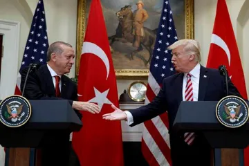 Recep Tayyip Erdogan and Donald Trump | AP Photo- India TV Hindi
