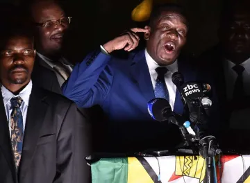 <p>Emmerson Mnangagwa takes oath as Zimbabwe President</p>- India TV Hindi