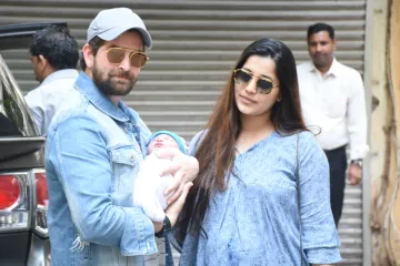Check out first pics of Neil Nitin Mukesh and wife Rukmini Sahay’s baby girl Nurvi - India TV Hindi