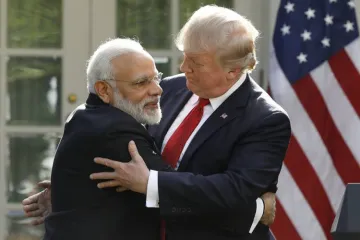 <p>PM Modi and President Trump (File pic)</p>- India TV Hindi